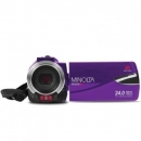 New MN200NV 1080p Full HD IR Night Vision Wi-Fi® Camcorder (Purple)