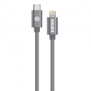 New Premium DuraBraid® USB-C™ To Lightning® Cable, 6 Feet (Space Gray)