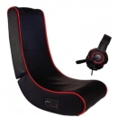Rocker Gaming Chair With Built-in Speakers, Bluetooth® And Gaming Headset
