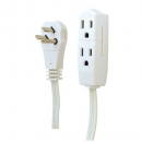 Buy New 3-Outlet Grounded Office Cord, 8ft (White) Ge(r)