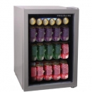 2.6-Cubic-Foot 88-Can Glass Door Beverage Center Compact Refrigerator