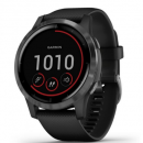 Vívoactive® 4 GPS Smartwatch (Slate Stainless Steel Bezel With Black Case And Silicone Band)