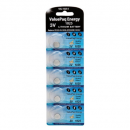 New ValuePaq Energy 1025 Lithium Coin Cell Batteries, 5 Pk