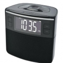 Bluetooth® Clock Radio With Auto-Set Dual Alarm Clock & USB Charging