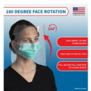 New Multi-Use Protective Face Shields, 10 Pack