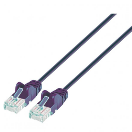 New Blue CAT-6 UTP Slim Network Patch Cable With Snagless Boots (5 Feet)