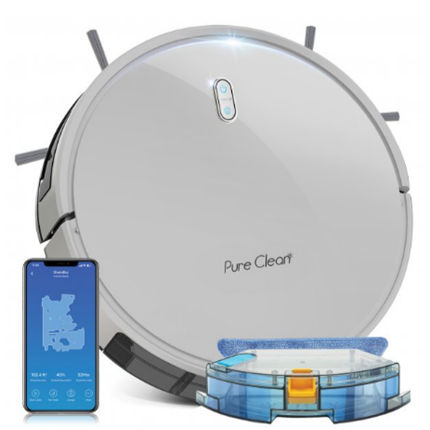 New Pure Clean Smart Vacuum Cleaner With Auto-Charge Docking Station