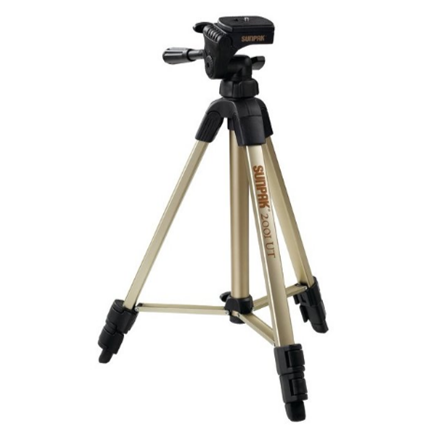 New Tripod With 3-Way Pan Head (2001UT, 50.75 In. Extended Height, 7-Pound Capacity)