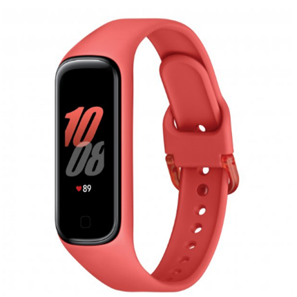 New Galaxy Fit® 2 Smart Watch With 1.1-Inch AMOLED Display (Red) Samsung(r)