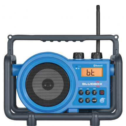 New BlueBox AM/FM Ultra-Rugged Digital Receiver With Bluetooth® Sangean(r)